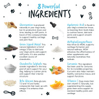 Bugalugs Gelenk- und Hüft-Nahrungsergänzungmittel für Hunde