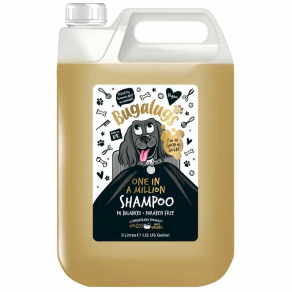 One in a Million Dog Shampoo – Luxuriöses, pH-ausgewogenes Hundeshampoo für alle Felltypen (5L)