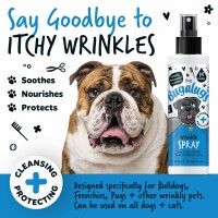 Bugalugs Reinigungsspray für Hunde mit Falten