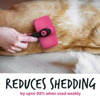 Bugalugs selbstreinigende Fellbürste ergonomisch Fellreinigung