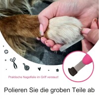 Bugalugs Nagelschere und Nagelfeile für Haustiere Hunde Katzen
