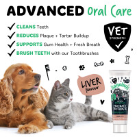 Bugalugs Enzymatische Zahnpasta 75g – Lebergeschmack für Hunde und Katzen