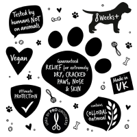 Bugalugs Oatmeal Feuchtigkeitscreme für Hunde – Pflegt Pfoten, Nase & Haut