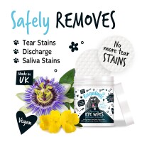 Bugalugs Augenreinigungstücher für Hunde...