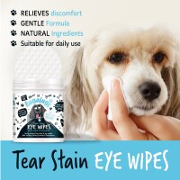 Bugalugs Augenreinigungstücher für Hunde – Tear Stain Remover
