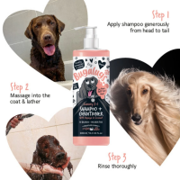 Bugalugs 2 in 1 Hundeshampoo + Conditioner - Papaya & Kokosnuss